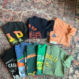 Boys 3T Tshirt bundle. Brands- Gap kids, Carter’s and Osh Kosh